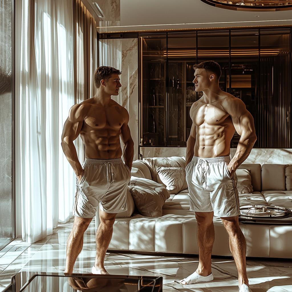 Гей лижет жопу