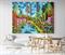 ציורי ענק ציורים גדולים צבעוניים לסלון עיצוב הבית בציורים ענקיים מעצבי פנים  מעצב לבית מודרני ויוקרתי רפי פרץ צייר