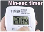 טיימר משולב בזמזם ספירה מעלה ומטה משולב