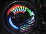 מנורת LED מדגם YG-014A לחישורי גלגל האופניים/אופנוע