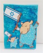 קנבס מעוצב לחדר ילדים