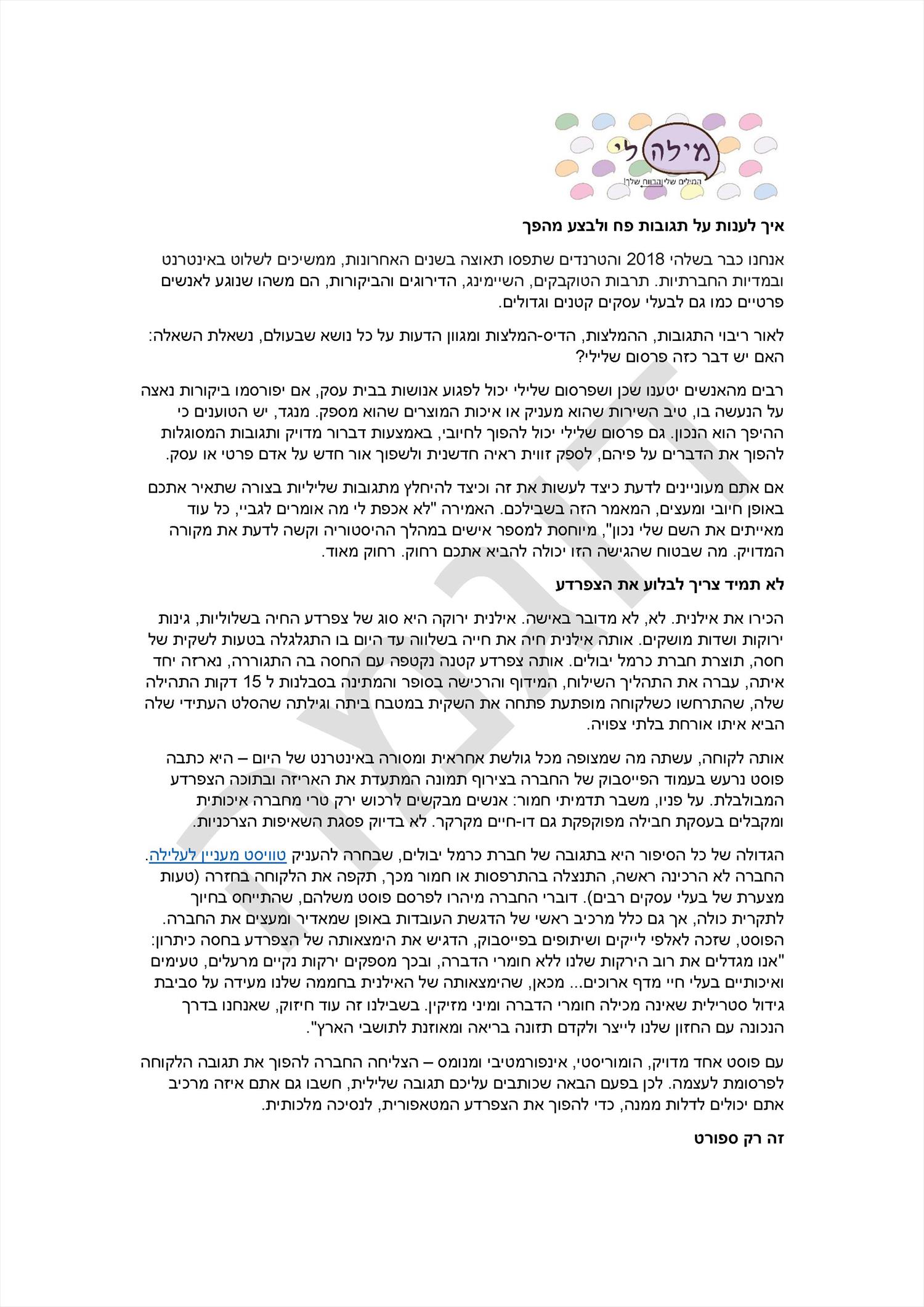 מאמר משברי תדמית בדיגיטל