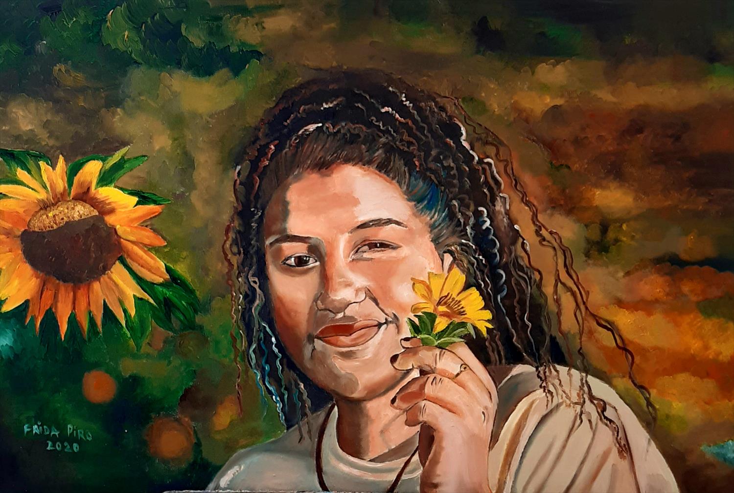 פרידה פירו Frida piro ציירת אמנית יוצרת ישראלית רב תחומית אומנית פלסטית ויזואלית חזותית פיגורטיבית