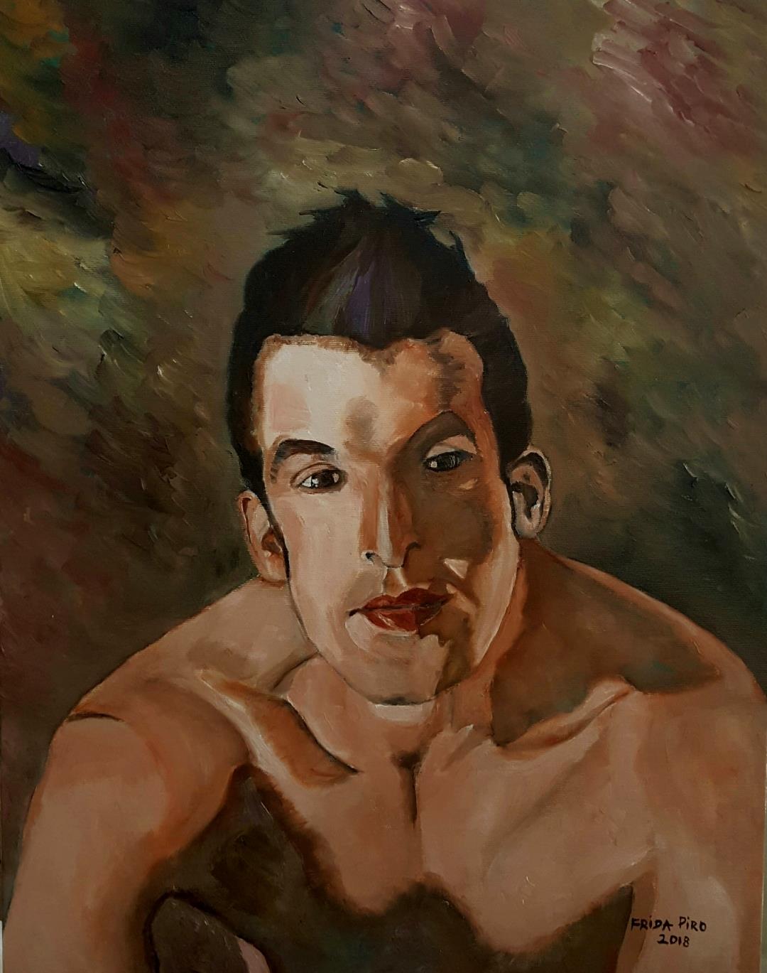 פרידה פירו Frida piro יוצרת ציירת אמנית אומנית פיגורטיבית פלסטית ויזואלית חזותית ישראלית ריאליסטית