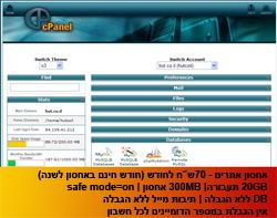 אחסון אתרים