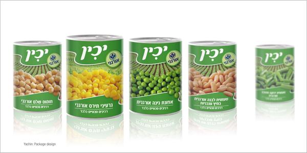 יכין אורגני - עיצוב אריזות