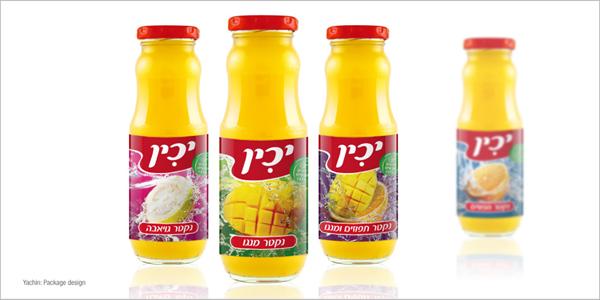 יכין - נקטרים - עיצוב תויות