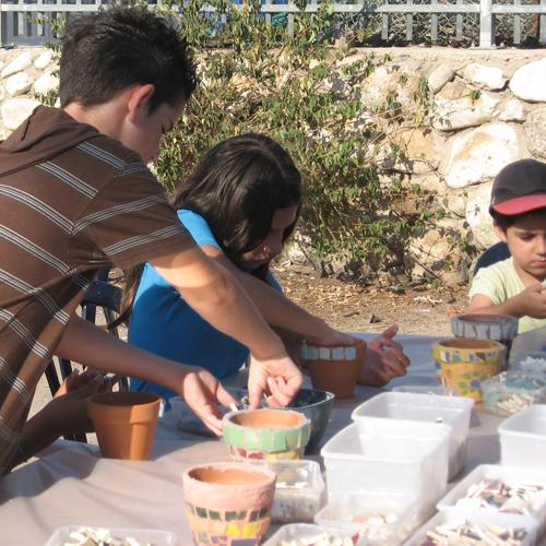 יום יצירה בפסיפס בקייטנה