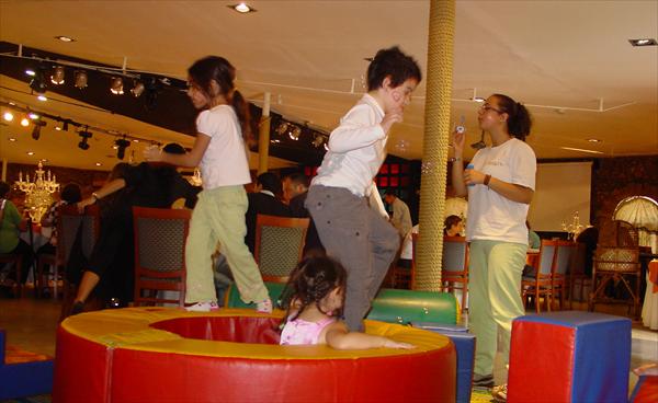 מתקני ג'ימבורי באולמות אירועים