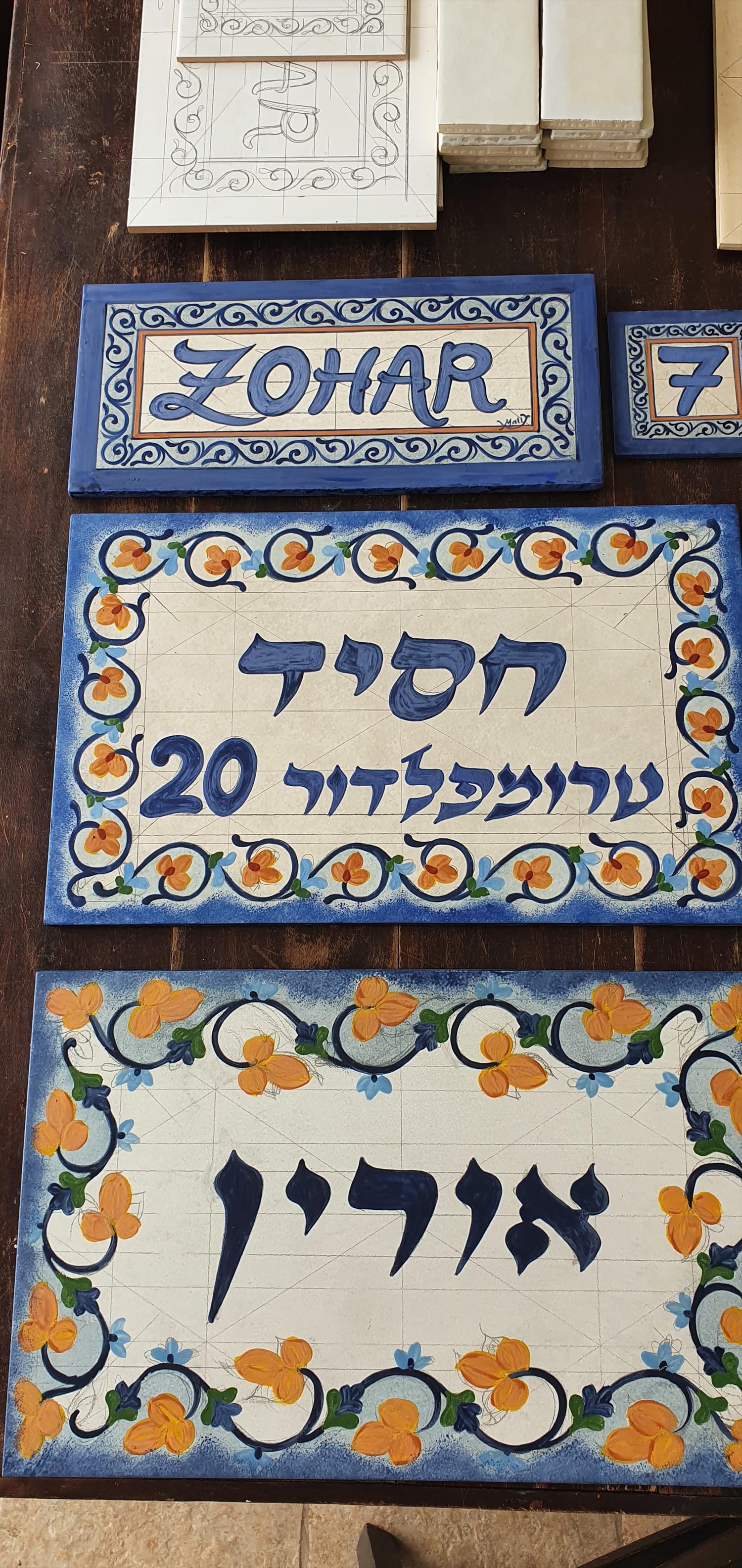 שלט לדלת