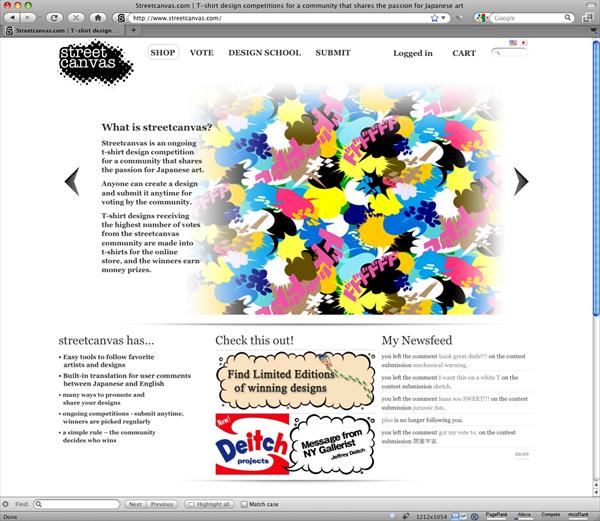 Srteet canvas