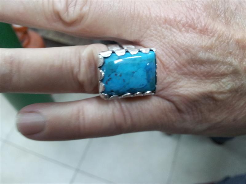 טבעת עם טורקיז