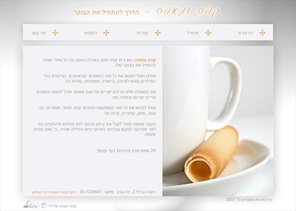 עיצוב אתר