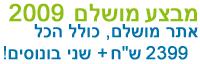 בניית אתר במבצע