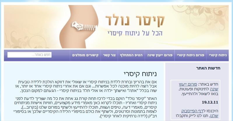 אתר קיסר נולד