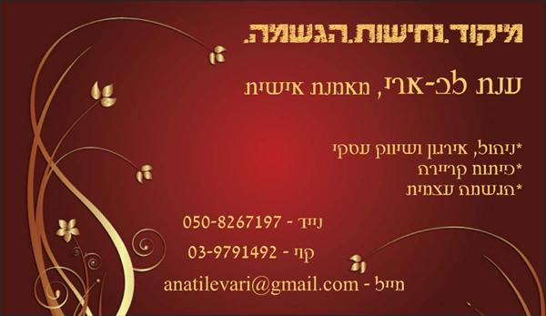 כרטיס ביקור
