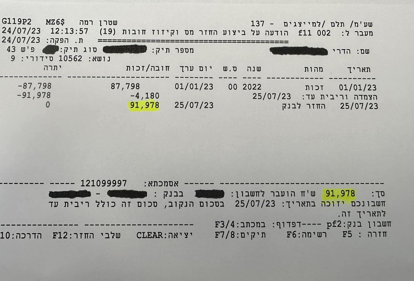 החזרי מס לגמלאים/שכירים