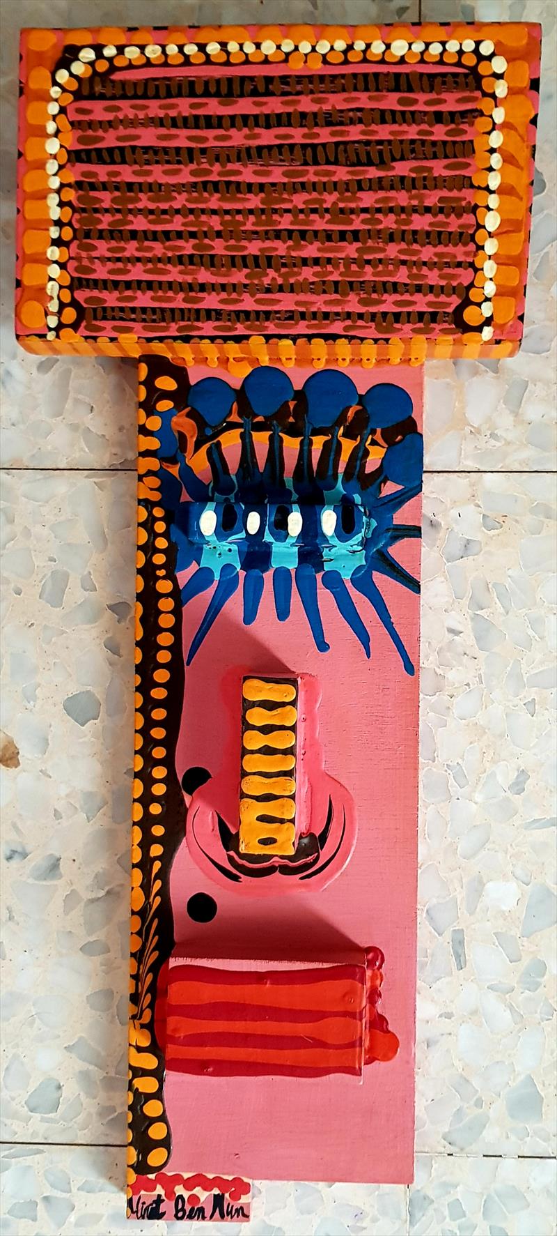 contemporary painter israeli art mirit ben nun