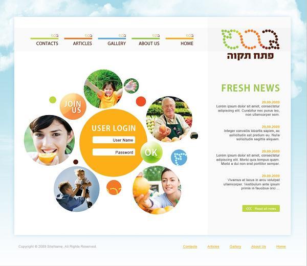דוגמא לעיצוב תוכנה לניהול עמותות עבור עירית פתח תקווה