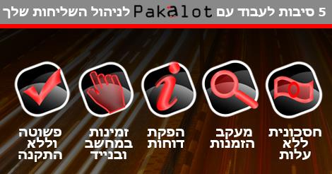סדרת פוסטים לאתר מעקב אחרי שליחויות