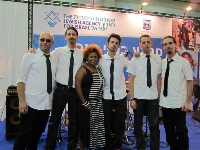 טקס עם הסוכנות היהודית באירוע למבצע "כנפי יונה" עליית יהודי אתיופיה