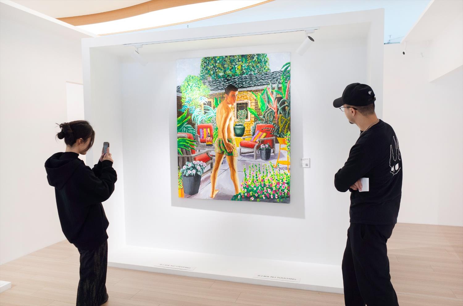 colorful painting raphael perez israeli artist 曲美术馆 苏州 中国金鸡湖双年展 拉斐尔佩雷斯 以色列画家
