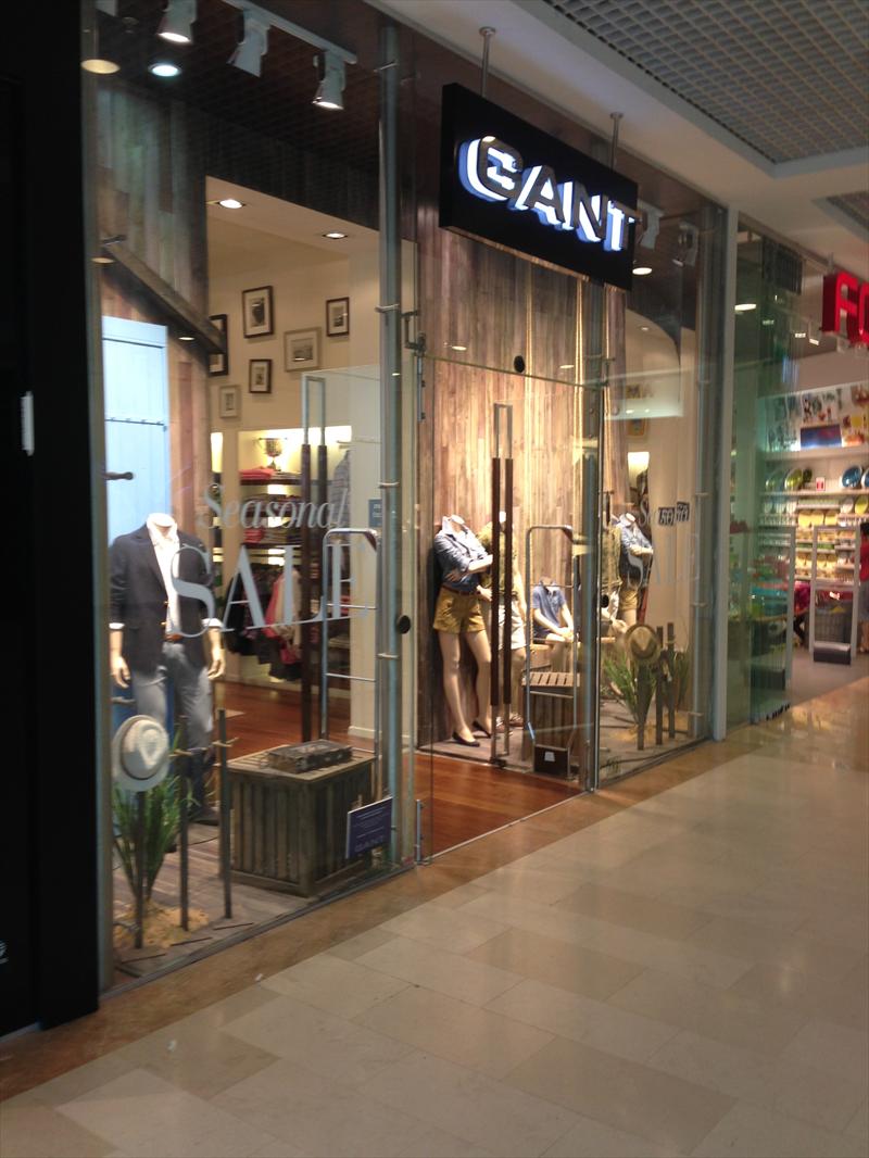 מערכת למניעת גניבות חנות GANT רמת אביב