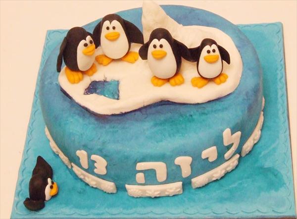 עוגת פינגוונים