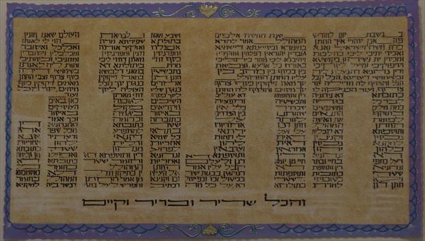 כתובה מעוצבת 1