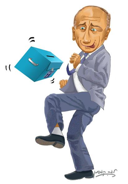 אולמרט והקלפי