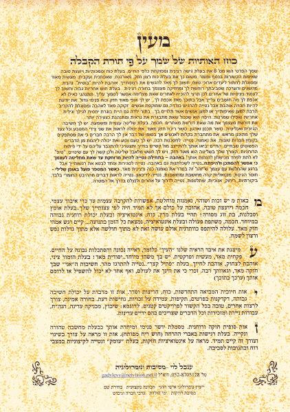 קלף מהות שם לפי נומרולוגיה