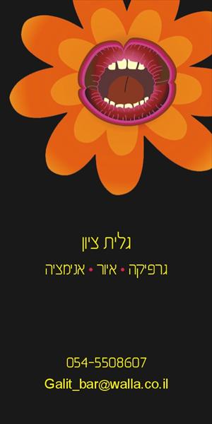 כרטיס ביקור - גלית ציון