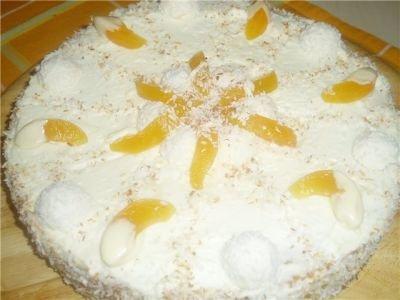 עוגת אפרסקים