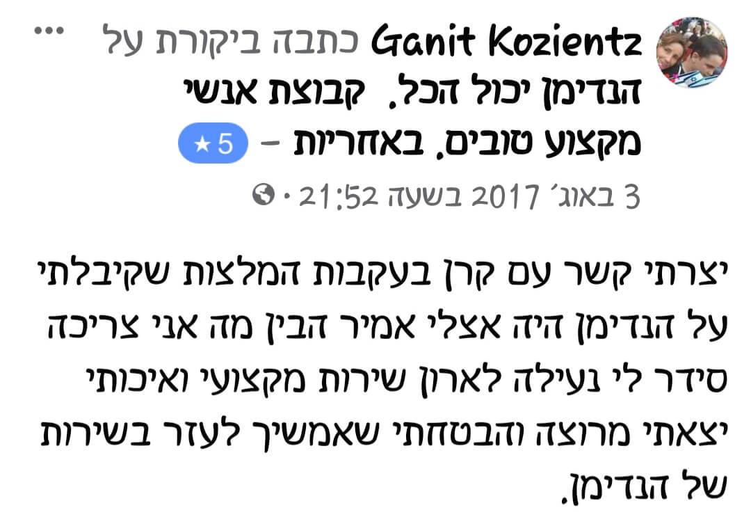 חוות דעת על עבודות הנדימן, מאת הנדימן יכול הכל