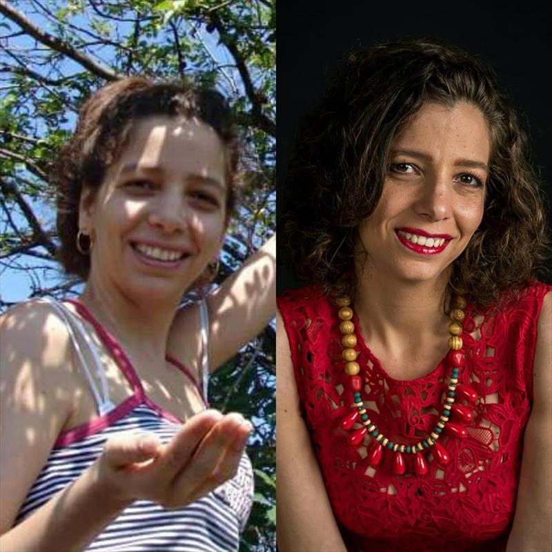 תמונת פרופיל לפני/ואחרי מיום צילומים למור בן - אשת תוכן ויח"צ - הפקות בינלאומיות