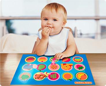 Table Topper פלייסמט היגייני נדבק לשולחן