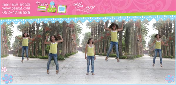 עיצוב דיגיטלי - אלבום בת מצווה