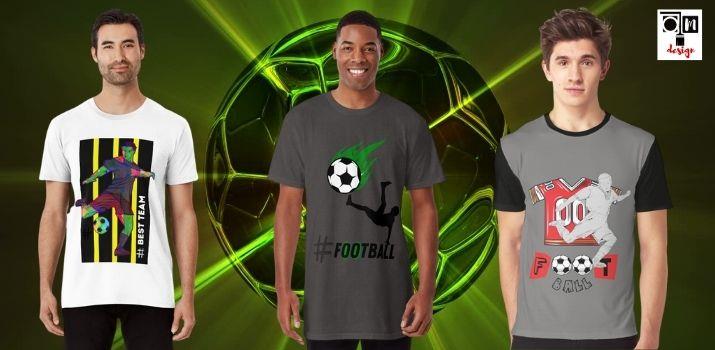 Inspired by the period. Mondial 2022, Football and Redbubble designs