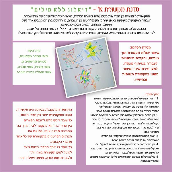 סדנת דיאלוג ללא מילים