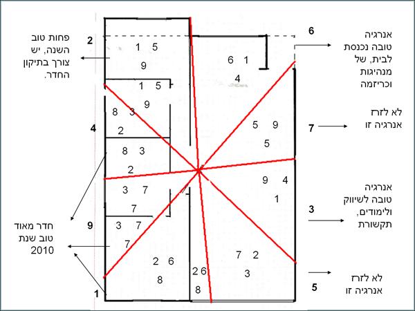 שלב ד' בבדיקת בית/עסק לפי הפנג שואי