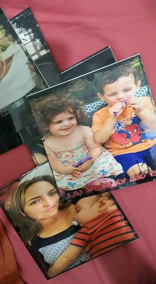 דוגמא של מגנטים ללקוחה