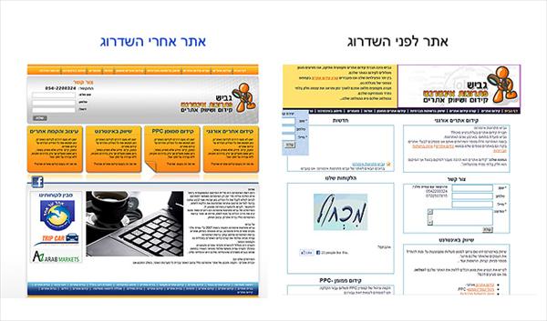 שדרוג אתרים