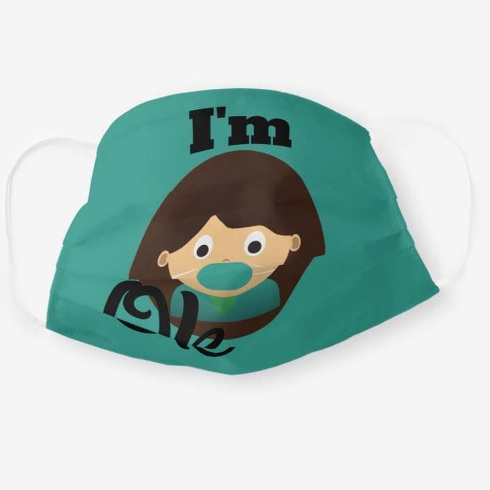 מסכת פנים מבד, מסכת I'm OK mask, מסכות, מסכה לפנים, מסכות פנים, קורונה סטייל, אצעדה www.etsada.com