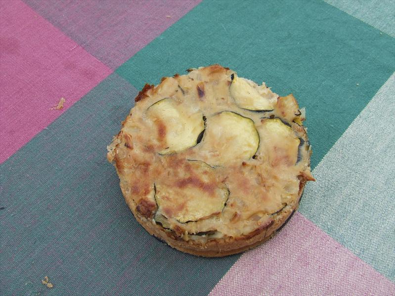 קיש זוקיני טבעוני