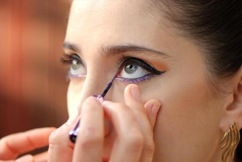 purple & gold