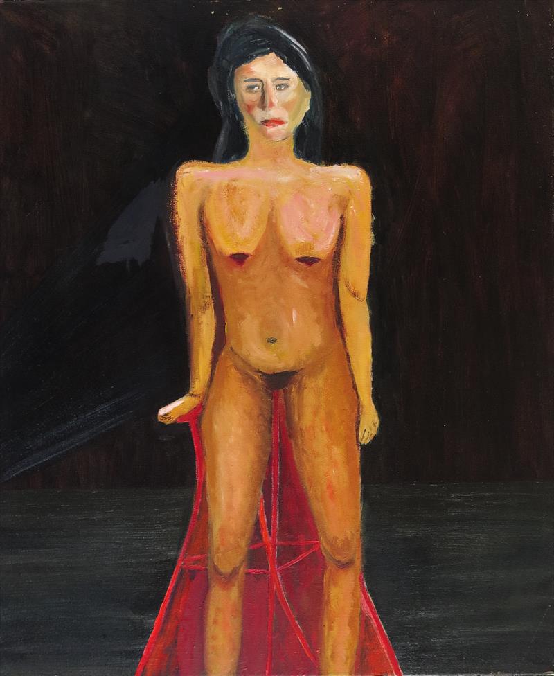 In the nude oil on canvas w50cmxh60cm 2014