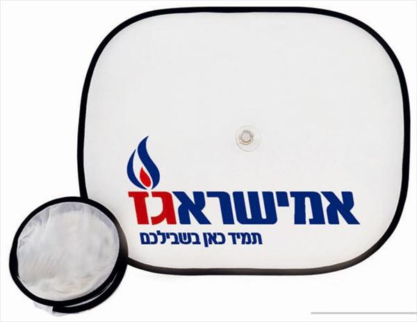 צלון מודפס לרכב