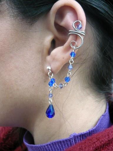 עגיל חבק  ear cuff