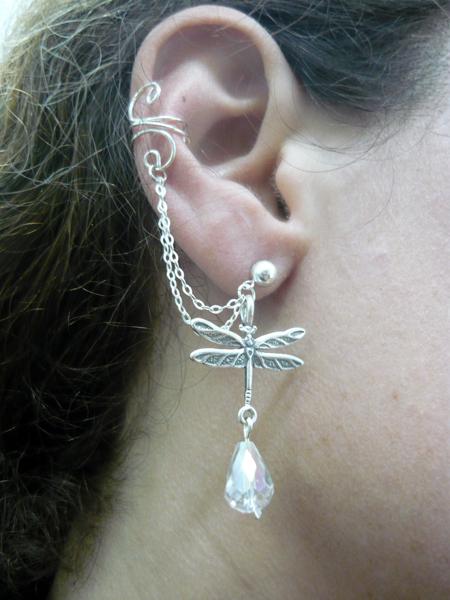 עגיל חבק  ear cuff