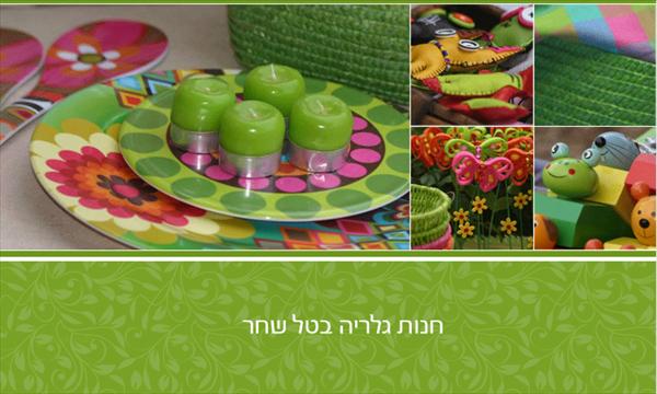עיצוב אתר לגלריה לבית בטל שחר